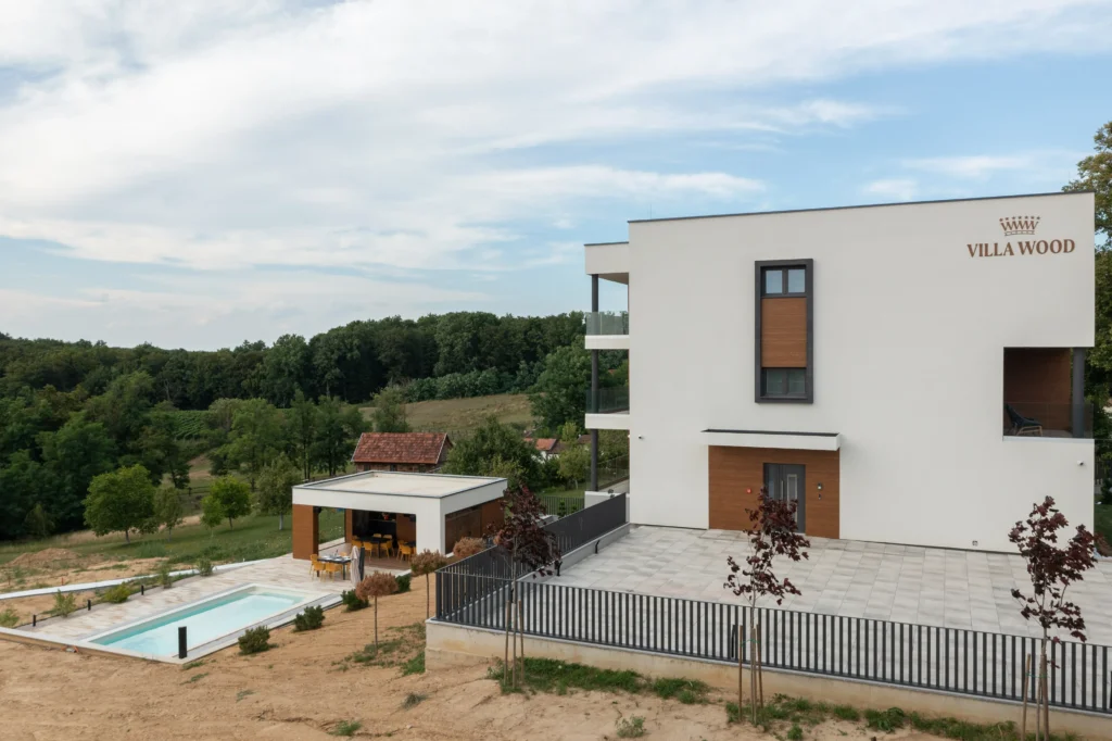 Luxury villa with heated outdoor pool near Zagreb Croatia